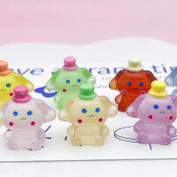 【flash sale】ตุ๊กตาตุ๊กตาสุนัขขนาดเล็กเรืองแสงในที่มืด5ชิ้นอุปกรณ์ตกแต่งโต๊ะทำงานหน้าแรกในของเล่นขนาดเล็ก