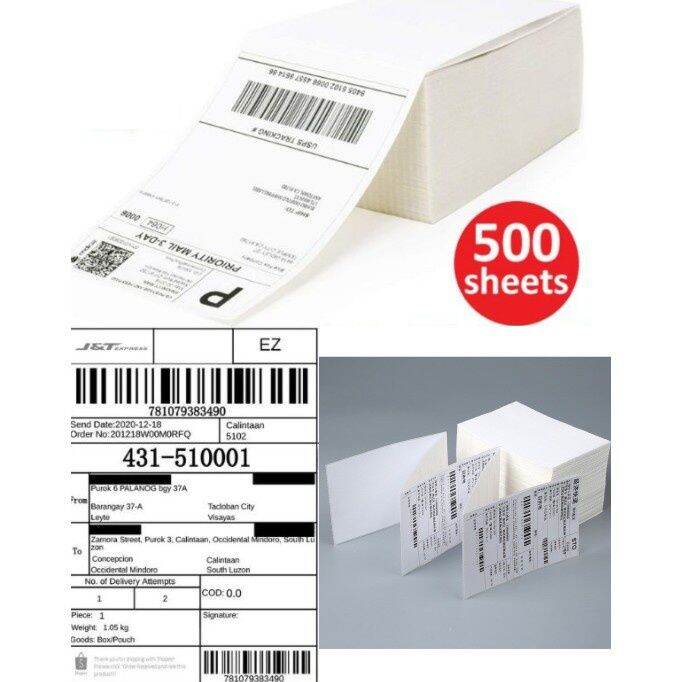 NefLaca N41 Direct Thermal Printer Express Barcode A6 Label Printer