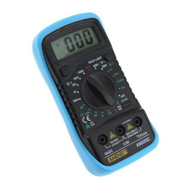 Professional Digital Multimeter An8205c Lcd Display Digital Multimeter