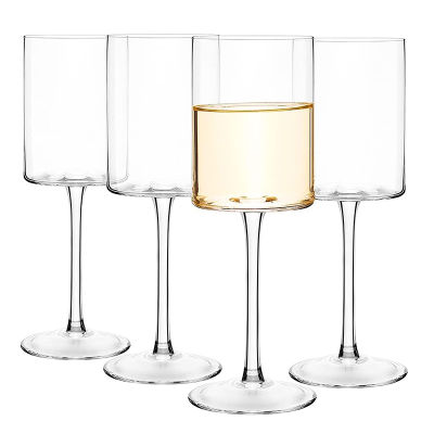 4 PCS High-Grade Crystal Glass Wine Glass, Champagne Glass,Goblet Glasses Set of 4