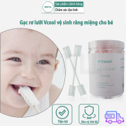 Combo 2 gạc rơ lưỡi vải cao cấp, vệ sinh răng miệng cho bé-Instill Store