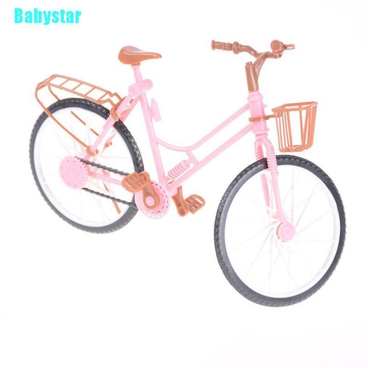 babystar-โมเดลรถจักรยาน-สีชมพู-พร้อมตะกร้า-อุปกรณ์เสริม-สําหรับบ้านตุ๊กตา-0-0-0-0-0-0