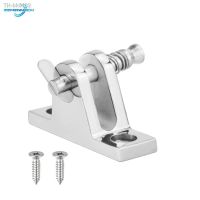 ♛ 316 Stainless Steel Boat Bimini Top Deck Hinge with Quick Release Pin 90 Degree Boat Accessories Marine Kayak Canoe Yacht Cover