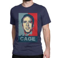 Men Nicolas Cage 2021 T Shirts Pure Cotton Tops Awesome Classic Short Sleeve O Neck Tee Shirt Summer T Shirt XS-6XL