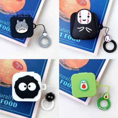 Suitable for Mi True Wireless Earphones 2 Basic Cute Silicone Case for / Xiaomi Airdots 2 SE 2s 2 Pro Earbuds Waterproof Shockproof Case Soft Protective Case Headphone Cover Headset Skin with Ring
