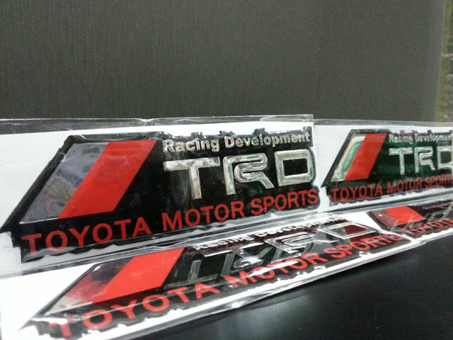 สติ๊กเกอร์เทเรซิ่นนูนอย่างดี-คำว่า-toyota-trd-sports-hilux-vigo-ติดรถ-แต่งรถ-โตโยต้า-ทีอาร์ดี-วีโก้-ทุกรุ่น-sticker-sport