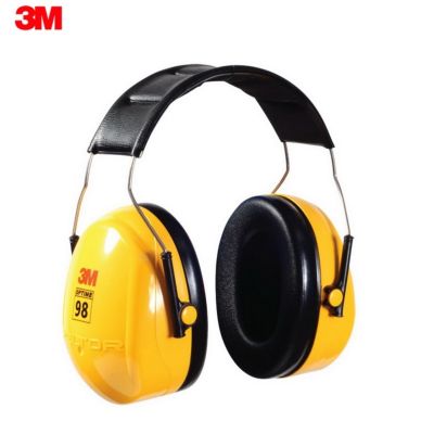 3M H9A สีเหลือง ครอบหูลดเสียง 98 PELTOR Optime Earmuffs Over-the-Head 3M OPTIME 98(H9A) EAR MUFFS