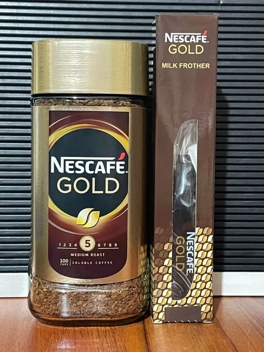 NESCAFÉ Gold 200g Café Home Kit (with FREE Frother) Lazada PH