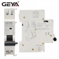 GEYA GYM9 1A-63A MCB Auxiliary Contact Alarm Contact Shunt Tripping Device อุปกรณ์ตัดแรงดันไฟฟ้า-Souyine