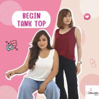 ?JuBuJuBu? Begin Tank Top เสื้อกล้ามไซส์ใหญ่ เสื้อสาวอวบ Freesize หน้าอก 35-48 นิ้ว พร้อมส่ง เสื้อกล้าม#464