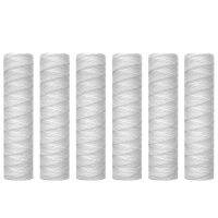 Water filter Hot TOD-10 Micrometre String Wound Sediment Water Filter Cartridge,6 Pack,Whole House Sediment Filtration,Universal