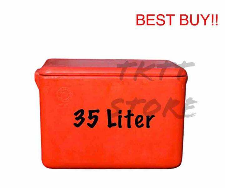 BELIMURAH 35 Liter Heavy Duty Insulated Thermal Ice Box/ Picnic Storage