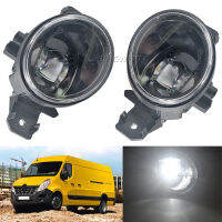 2ชิ้นล็อตสำหรับ Renault Master 3 iii 2010 2011 2013 2014 2014ไฟวิ่งกลางวัน12V หลอดไฟ LED หมอกโคมไฟหมอก