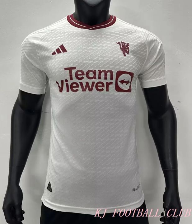 Manchest United White jersey 23/24 High quality football jersey player ...