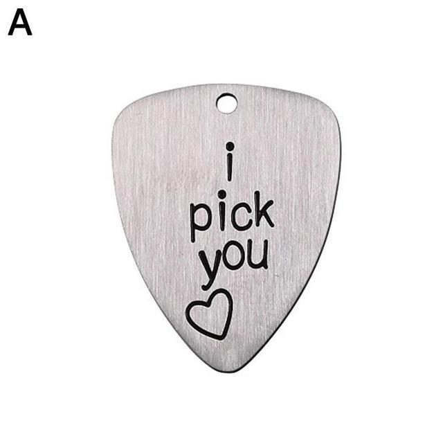 guitar-picks-steel-jewelry-ukulele-accessories-pick-guitar-carved-forever-steel-pick-you-guitar-supplies-guitar-accessories