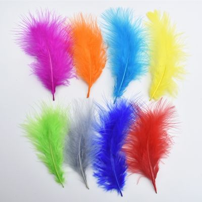 Marabou Turkey Feathers Pheasant for Crafts Jewelry Making Carnaval Assesoires Plumas