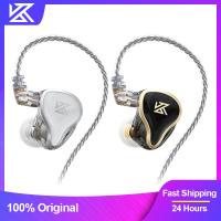 KZ ZAS 16หน่วยไฮบริดเทคโนโลยีสายหูฟังในหูไฮไฟลดเสียงรบกวน Earplug 8 Core ลวดหูฟังพร้อมไมโครโฟน