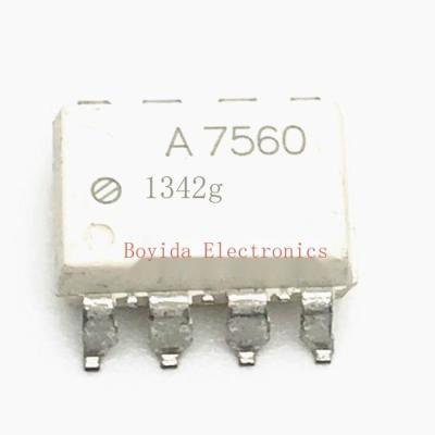 10Pcs ใหม่ Original นำเข้า A7560 HCPL-7560 SMD SOP-8 Optocoupler Isolator Optocoupler