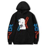 Sudaderas con capucha Darling in The FRANXX Zero Two para hombre/mujer, ropa informal de celebridades de Internet, Otoño e Invierno