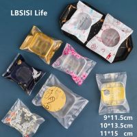 【hot】❆✥✿  LBSISI 100pcs Mooncake Packing Plastic Homemade Biscuit Egg Crisp Cookie Mid-Autumn