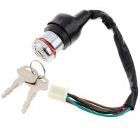 Motorcycle Lock Ignition Switch with Keys 6-wire On/Off for Suzuki GN 125 Other Transmission Parts