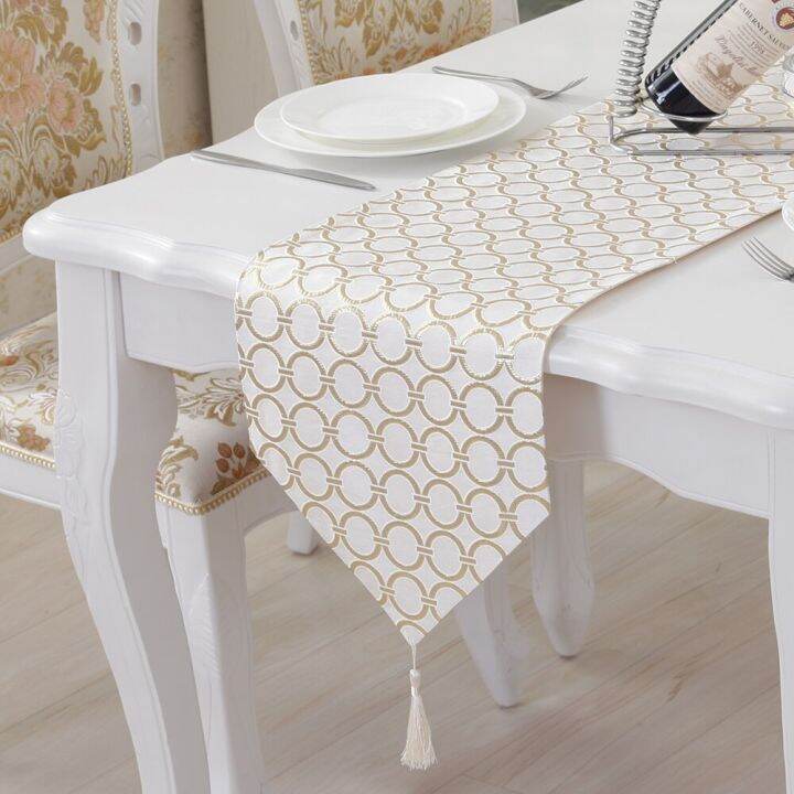 4-seaters-6-seaters-stylish-table-runner-simple-modern-fashion-table-runner-circle-embroidery-table-mat-bed-flag-for-home-dinner-table-decoration