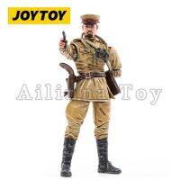 JOYTOY 1/18 3.75ตุ๊กตาขยับแขนขาได้ WWII เจ้าหน้าที่อนิเมะโซเวียตแบบทหารสำหรับเป็นของขวัญใน Gratis Ongkir