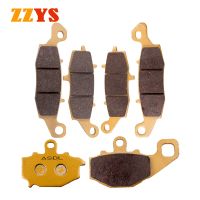 ⚡HOT SALE⚡ Motorcycle Front And Rear Brake Disc Pads Set For Kawasaki ZRX400 ZR400 ER-6F ER-6N EX650 KLE650 Versys 650 Z750 Z750S GPZ1100