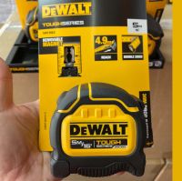 DeWALT ตลับเมตร TOUGHseries 5 เมตร หรือ 8 เมตร มีแม่เหล็ก มีตัวเลขทั้ง 2ด้าน