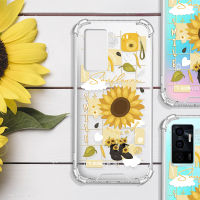 เคสใส ดอกทานตะวัน รุ่น VIVO V/S/Y ออปโป้ ดอกเหลือง ทานตะวัน