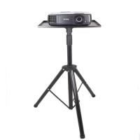 Universal Folding Projector Stand Tripod With Plate 39X29CM Foam Mat Included Speaker DVD Holder Laptop Floor Stand