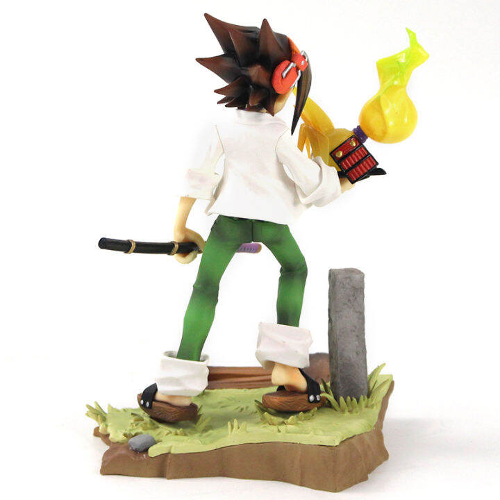 artfx-j-อะนิเมะ-shaman-king-yoh-asakura-1-8-scale-pre-painted-pvc-ตุ๊กตาขยับแขนขาได้สะสมของเล่นตุ๊กตาของขวัญ