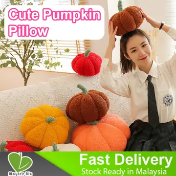 Pumpkin Floor Pillow Plush Round Chair Seat Cushion Large