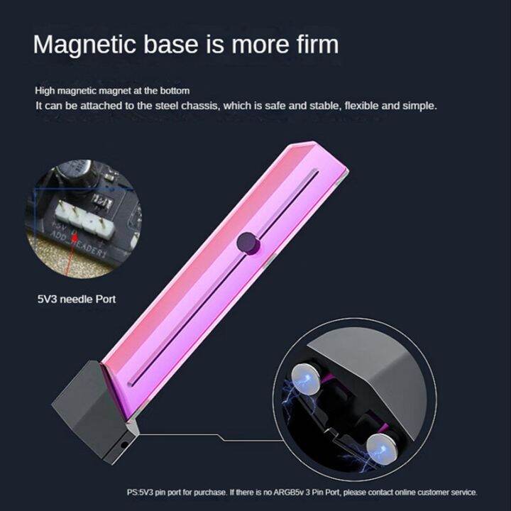 graphics-card-bracket-5v-3pin-argb-graphics-card-gpu-brace-chassis-decoration-gpu-video-card-stand-holder
