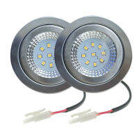 2 ชิ้น 12V 220V 1.5W LED หม้อหุงข้าวช่วงเครื่องดูดควัน 60 มม. กระจกใส Exhauster Ventilator โคมไฟ 15W เทียบเท่าฮาโลเจน-ju544982