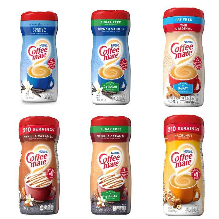 Coffee Mate Coffee Creamer / Sugar Free Coffee Creamer [ Vanilla