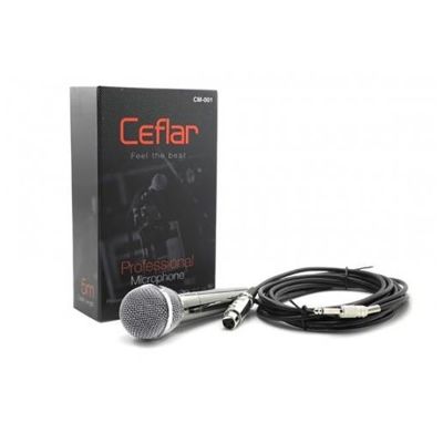 Ceflar Microphone  รุ่น CM-001 (สีดำ)