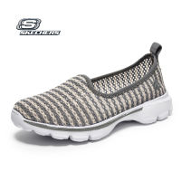 SKECHERS Gowalk 2 -Microburst-Sweet Bloom รองเท้าลำลองผู้หญิง รองเท้าแตะลำลองระบายอากาศ HOT ✹✣✲