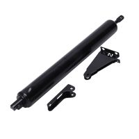 ❧ Black Heavy-Duty Door Pneumatic Closer for Standard Storm Doors