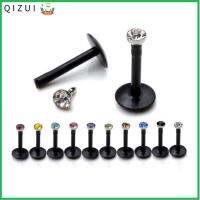 QIZUI 10pcs ร้อน เซ็กซี่ บาร์ ลิปสตั๊ด อัญมณี Labret อะคริลิค เจาะเนื้อ