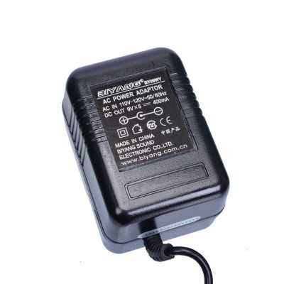 Biyang 110V AC Power Supply Adapter US Plug DC 9V 5 Way Out for Guitar Effects Pedals Fonte Pedal