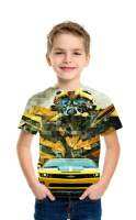 [Tsdopn34gpt]   Transformers Boys Short Sleeve T-Shirt 01