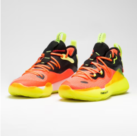 Adult Mens/Womens Basketball Shoes - Pink/Yellow