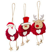 Christmas Decorations Felt Hangings Christmas Tree Decorations Cloth Dolls Pendants