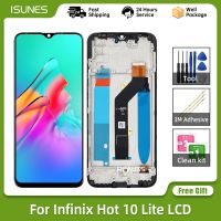 6.6 Original For Infinix Hot 10 Lite X657B LCD Display Touch Screen Digitizer Assembly Brand New Repair Replacement Parts LCD