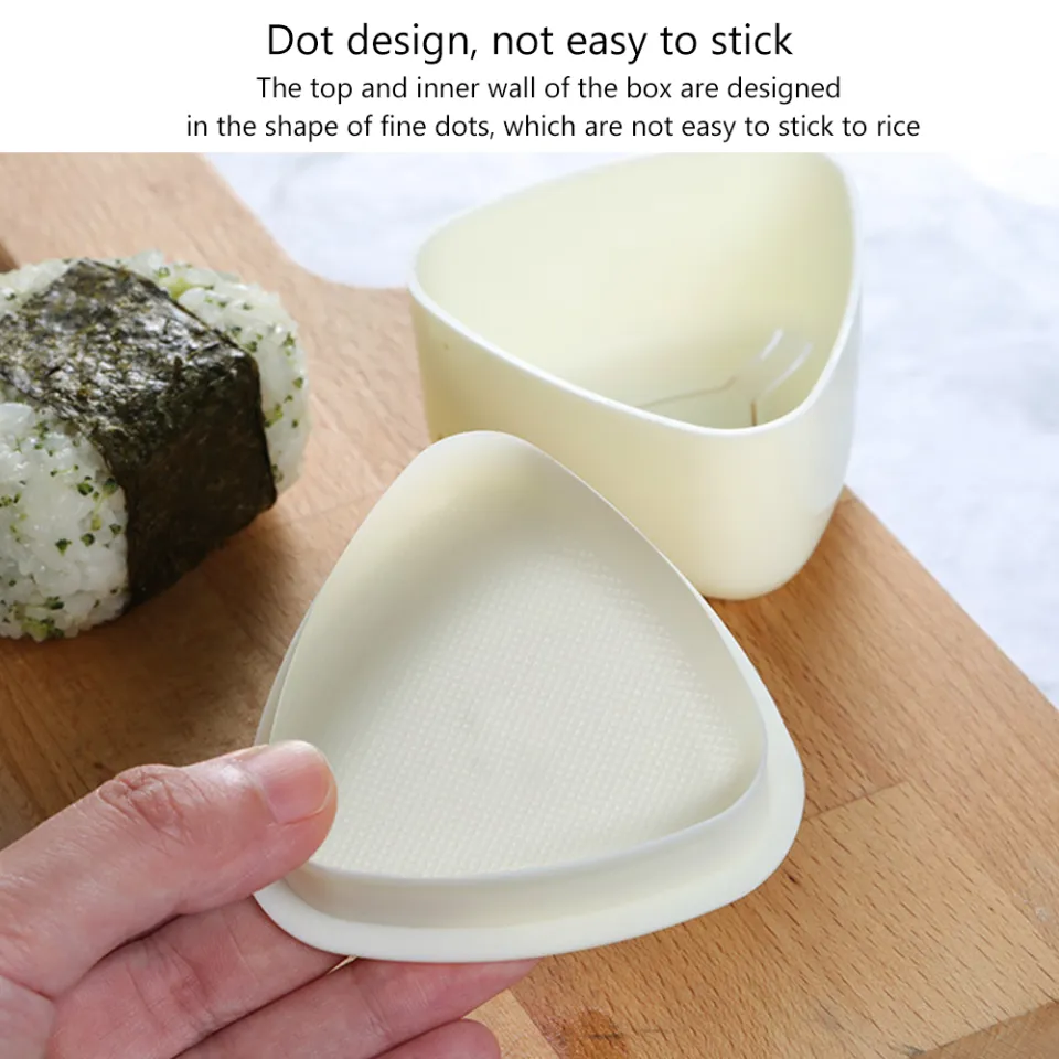 DIY Sushi Mold Onigiri Rice Ball Food Press Triangular Sushi Maker Mold  Sushi Kit Japanese Kitchen Tools Bento Box Accessories