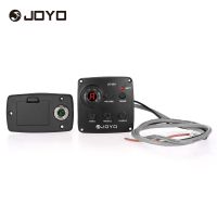 JOYO JE-303อคูสติก3-Band อีควอไลเซอร์กีตาร์รถกระบะพีโซปรับปรีแอมป์พร้อมหน้าจอ LCD