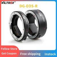 Viltrox DG-EOS R ส่วนขยายแมโครโฟกัสอัตโนมัติแหวนรองเลนส์กล้องถ่ายรูปเลนส์ท่อ12มม. + 24มม. ฟูลเฟรมสำหรับ Canon RP R3 R5กล้อง R6