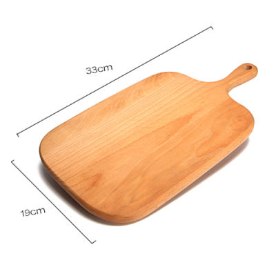 Wooden Cutting Board Cooking Chopping Block 3 Sizes Bread Board Wood Sushi Pastry Cheese Cake Serving Tray Wood Kitchen Utensils