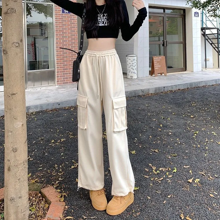 plus size American retro casual overalls for girls women Korean